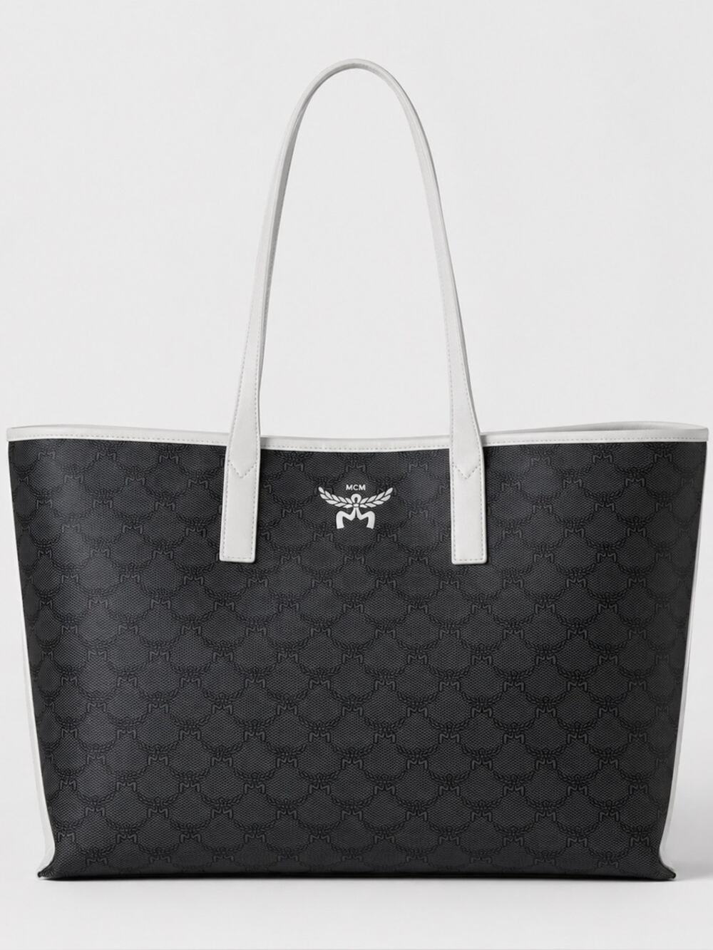 MCM monogram reversible tote new